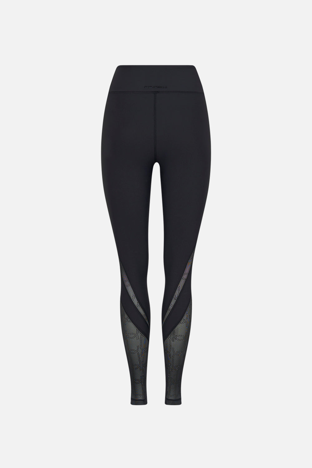 CAMILLA black mesh leggings