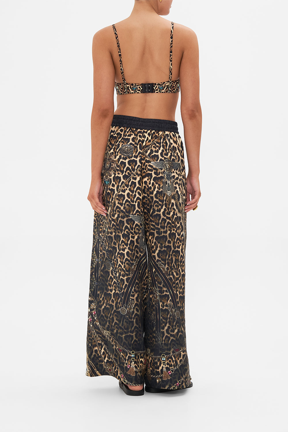 CAMILLA leopard soft bra with back clip in Amsterglam