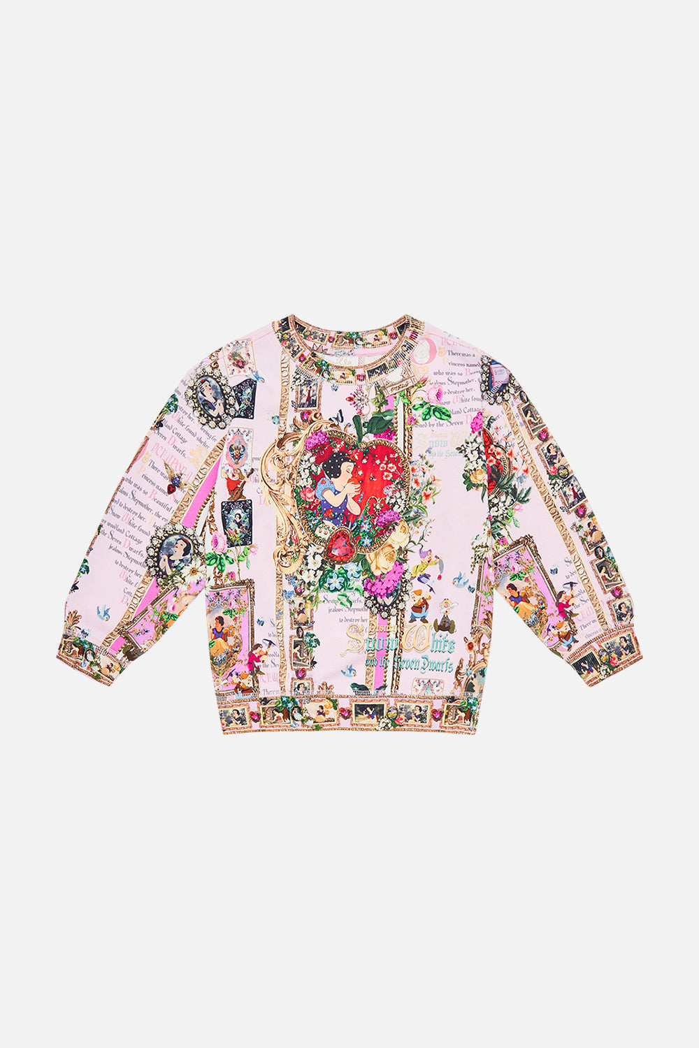 Disney CAMILLA kids sweater in My Sweet Snow White print