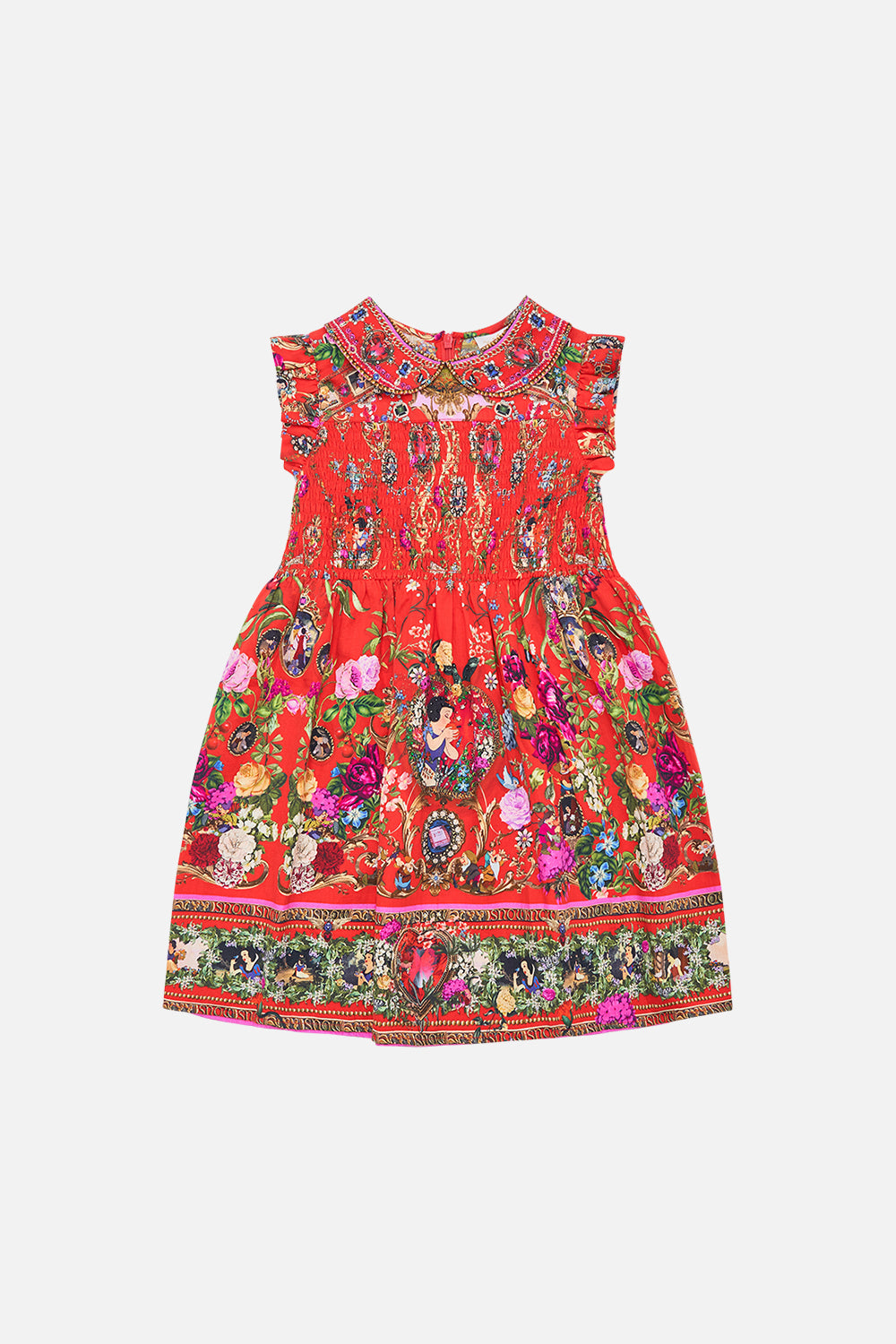 Disney CAMILLA kds mini dress in just One Bite Snow White print