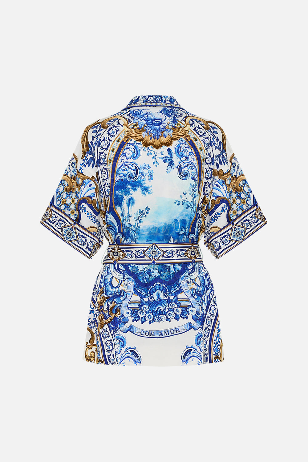 DOUBLE BREASTED SHORT SLEEVE JACKET AZUL ADVENTURES