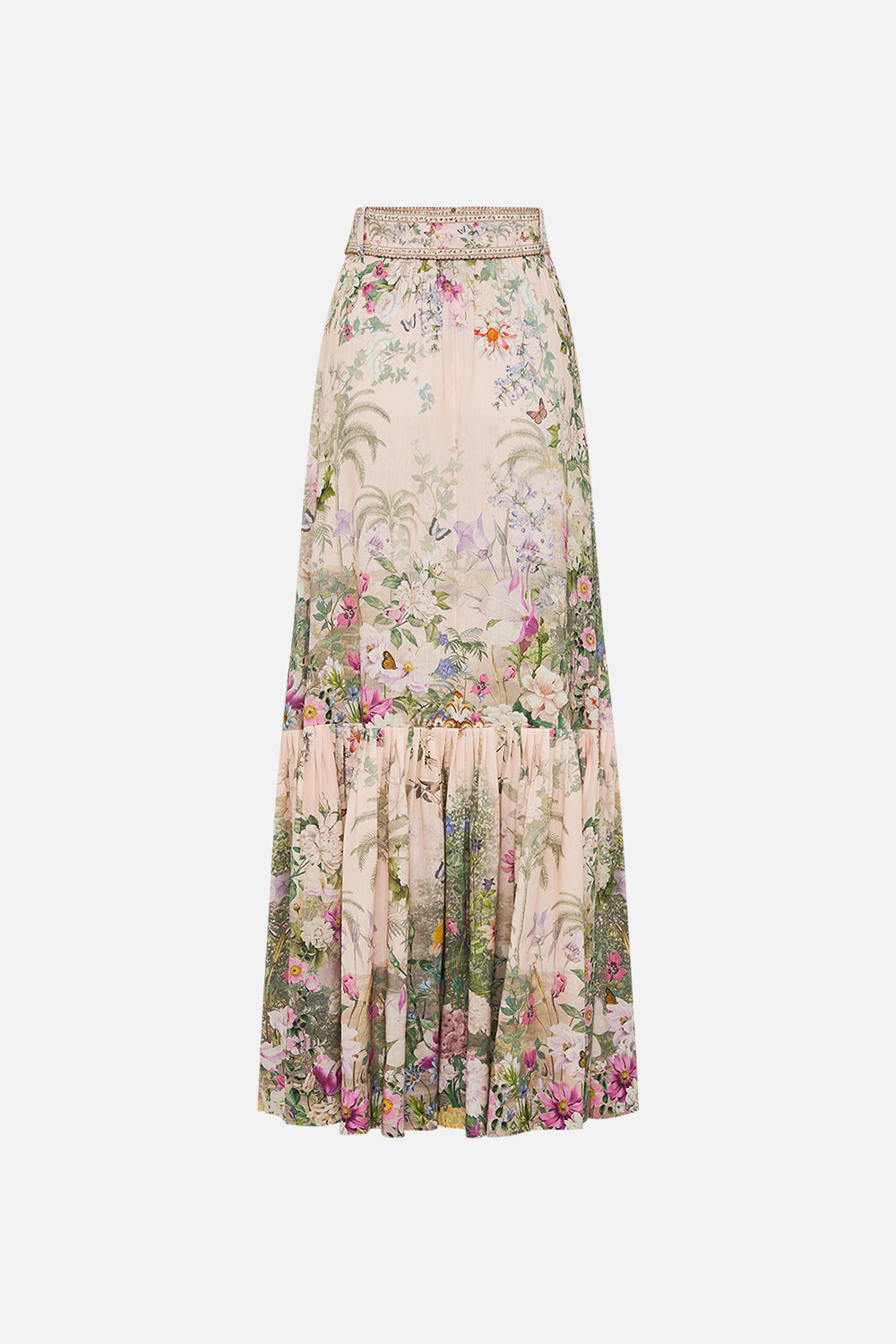 SKIRT WITH DEEP HEM FRILL AND BELT PALACIO PLAYGROUND