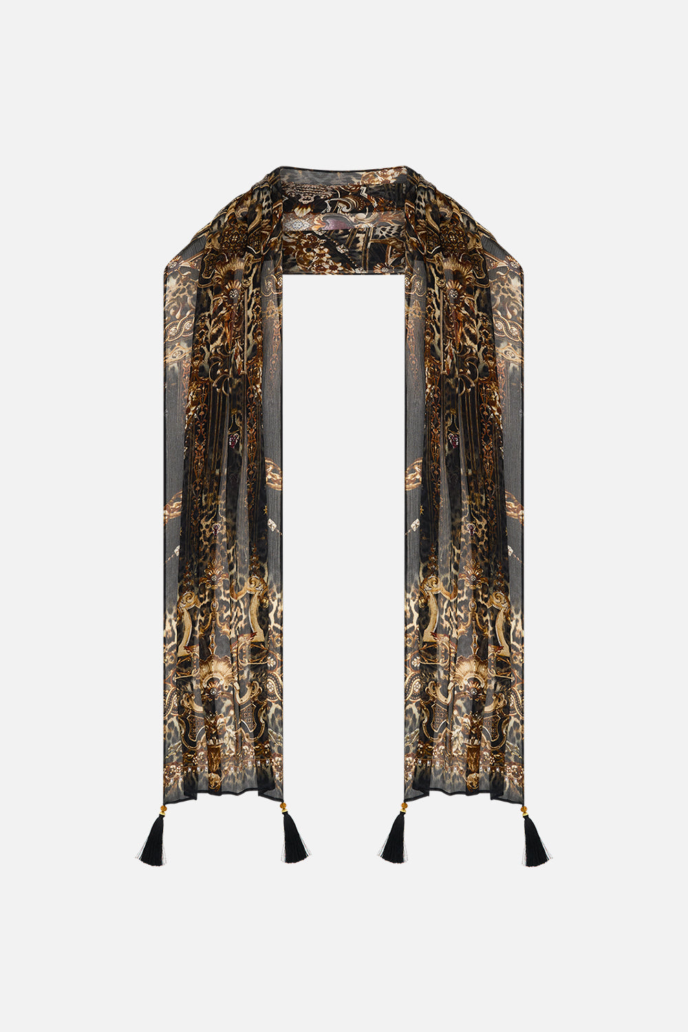 LONG SCARF BAROQUE AROUND THE CLOCK
