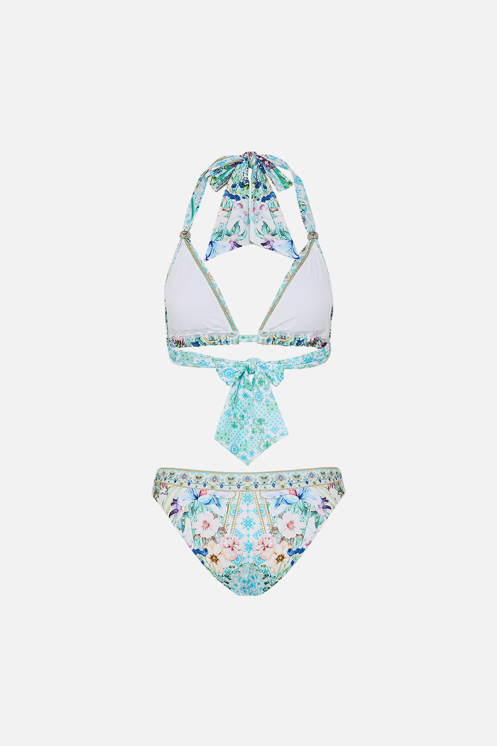 SOFT TIE BIKINI SET WITH TRIM SUNRISE IN SINTRA