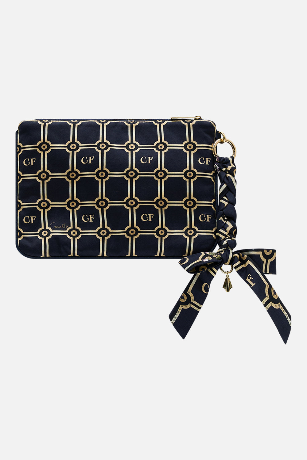 BRAIDED STRAP CLUTCH PALACIO POETRY