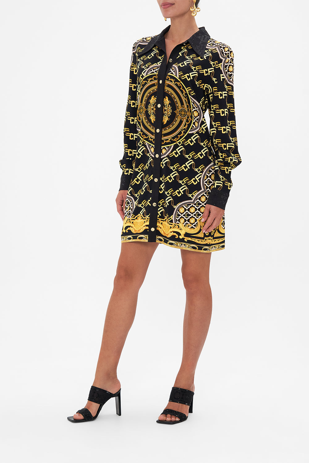 LONG SLEEVE TUNIC DRESS TETHER ME NOT