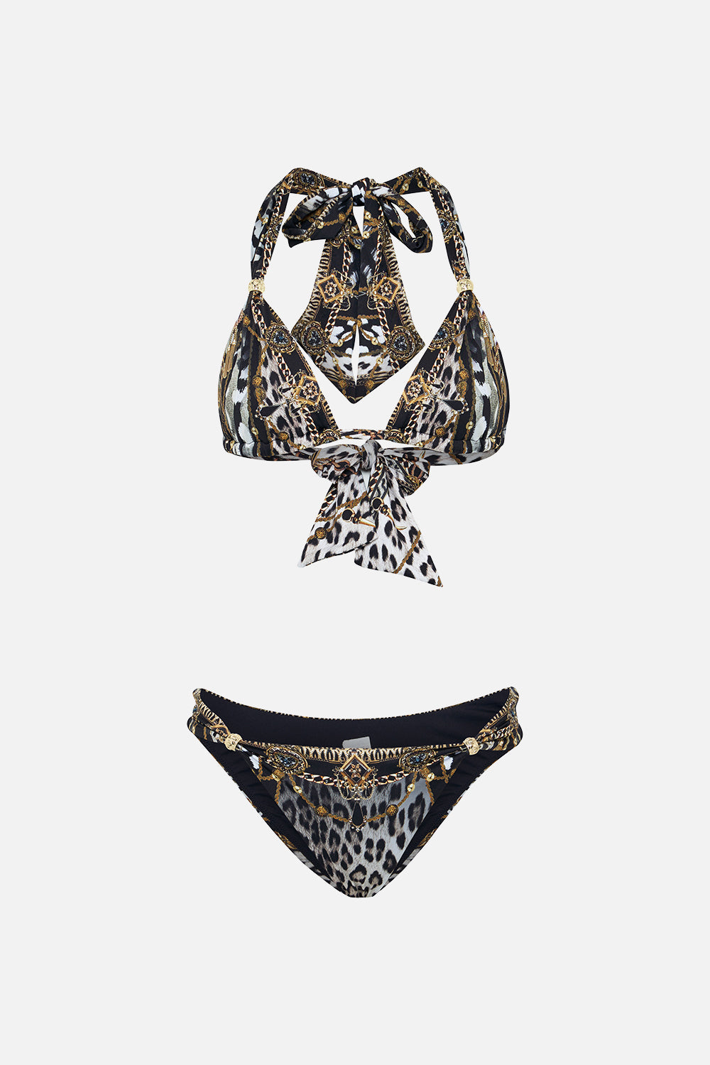 SOFT TIE BIKINI WITH TRIM UNTAMED ROYALTY
