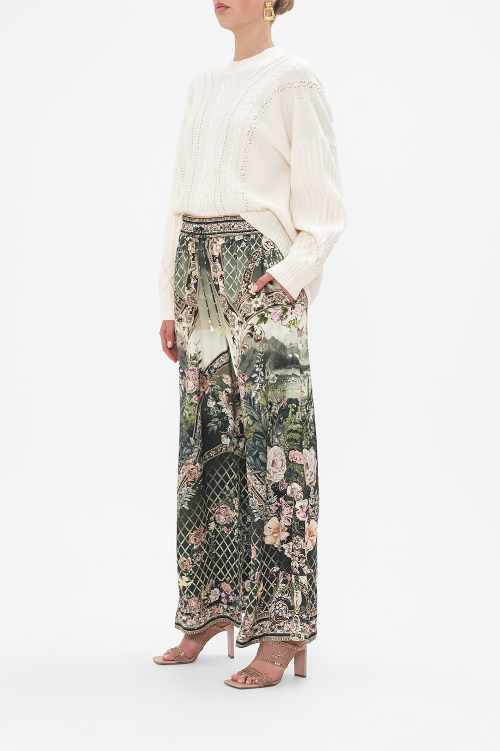 STRAIGHT LEG PANT GARDEN OF GOOD FORTUNE