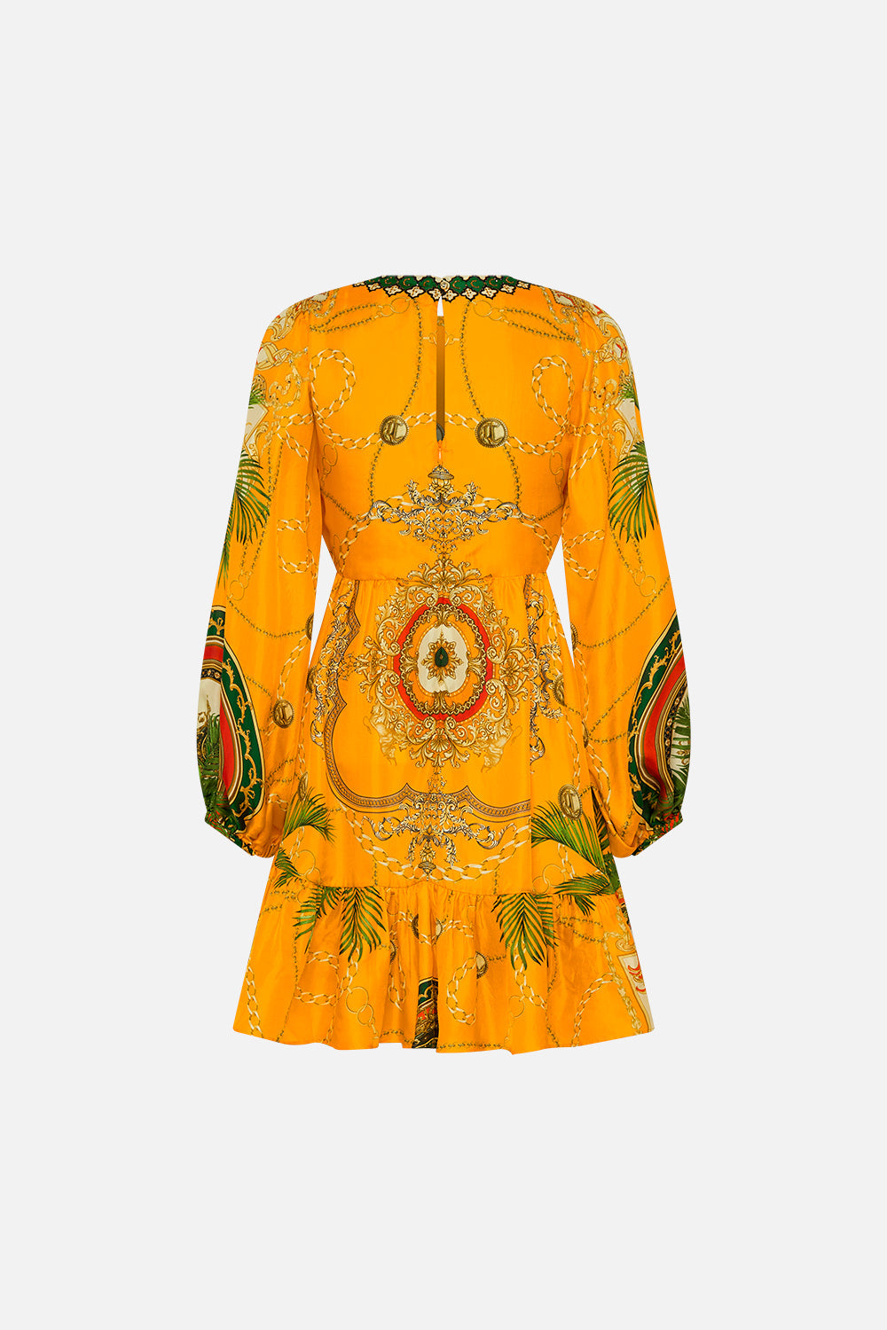 SHORT TIE FRONT BLOUSON DRESS DANCING WITH THE BULLS