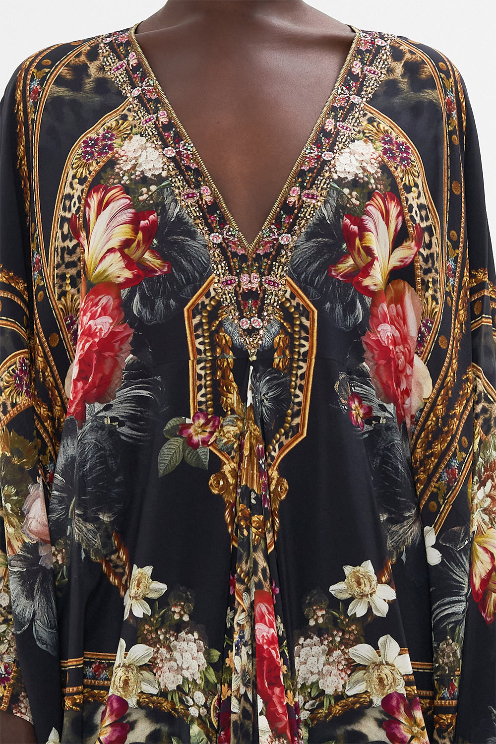 T SHAPE LONG KAFTAN A NIGHT AT THE OPERA