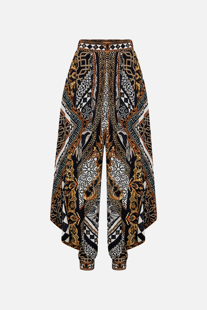JERSEY DRAPE PANT WITH POCKET ROLE CALL