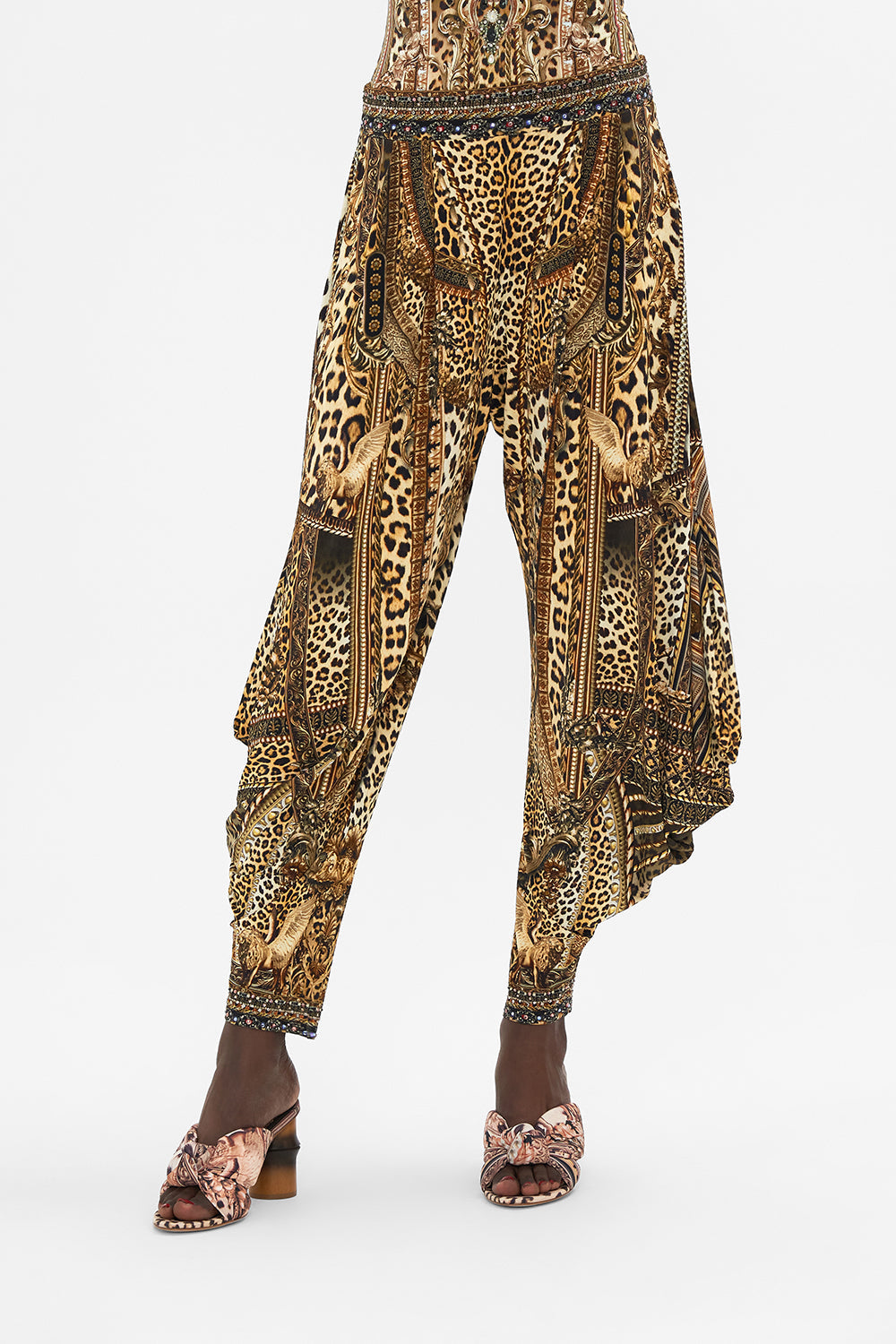 JERSEY DRAPE PANT WITH POCKET STANDING OVATION