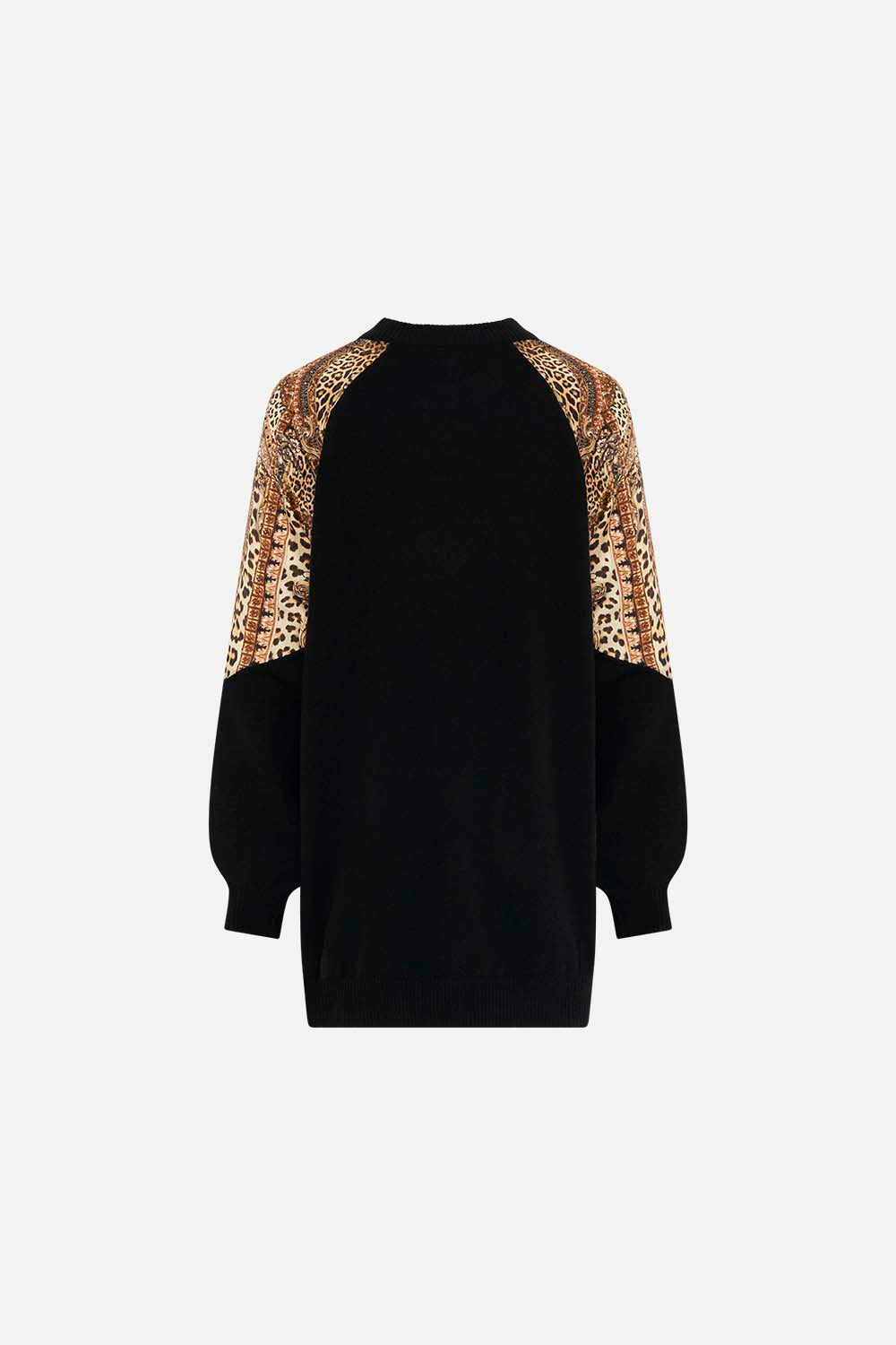 SILK SPLICED SHOULDER JUMPER STANDING OVATION