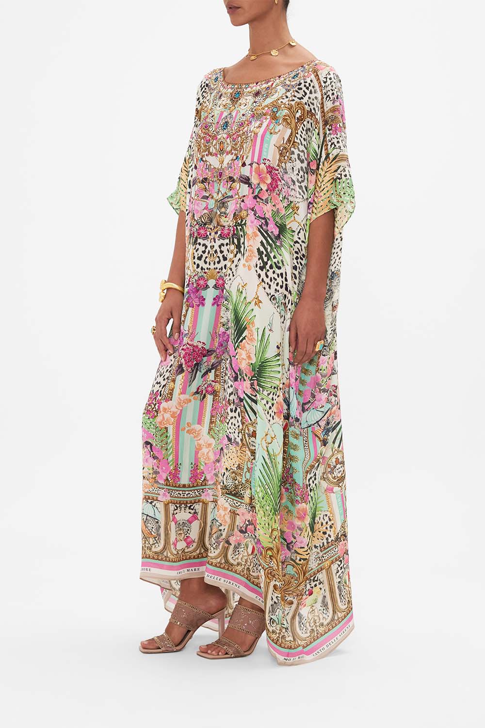 ROUND NECK KAFTAN DEAR AMORE MIO