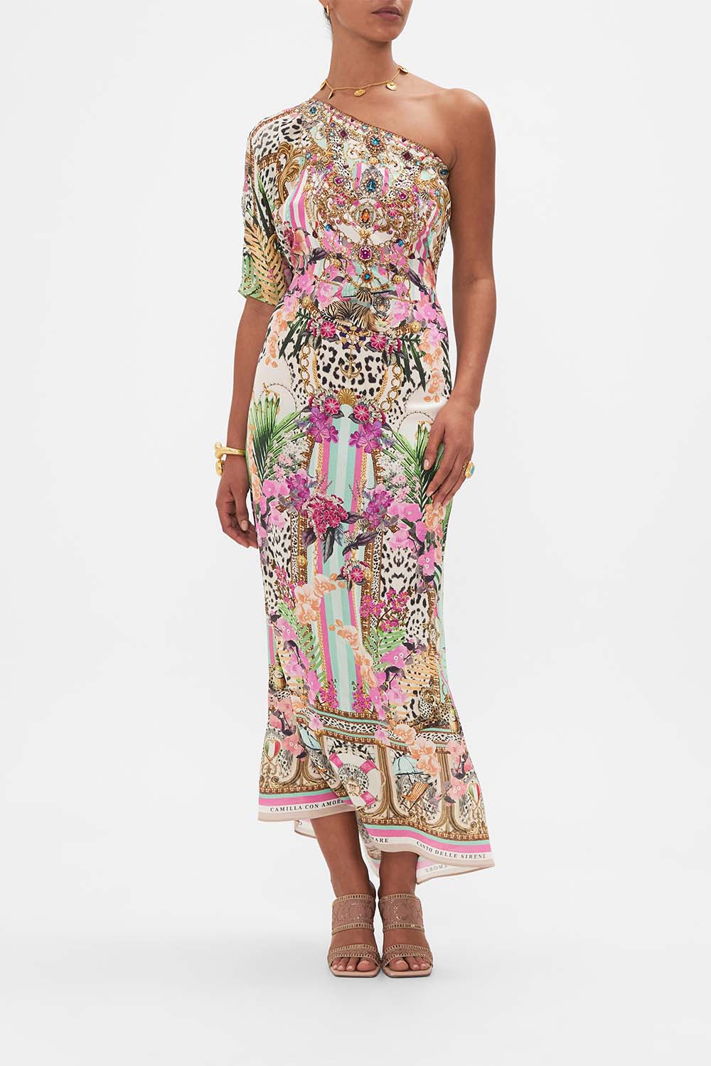 ROUND NECK KAFTAN DEAR AMORE MIO