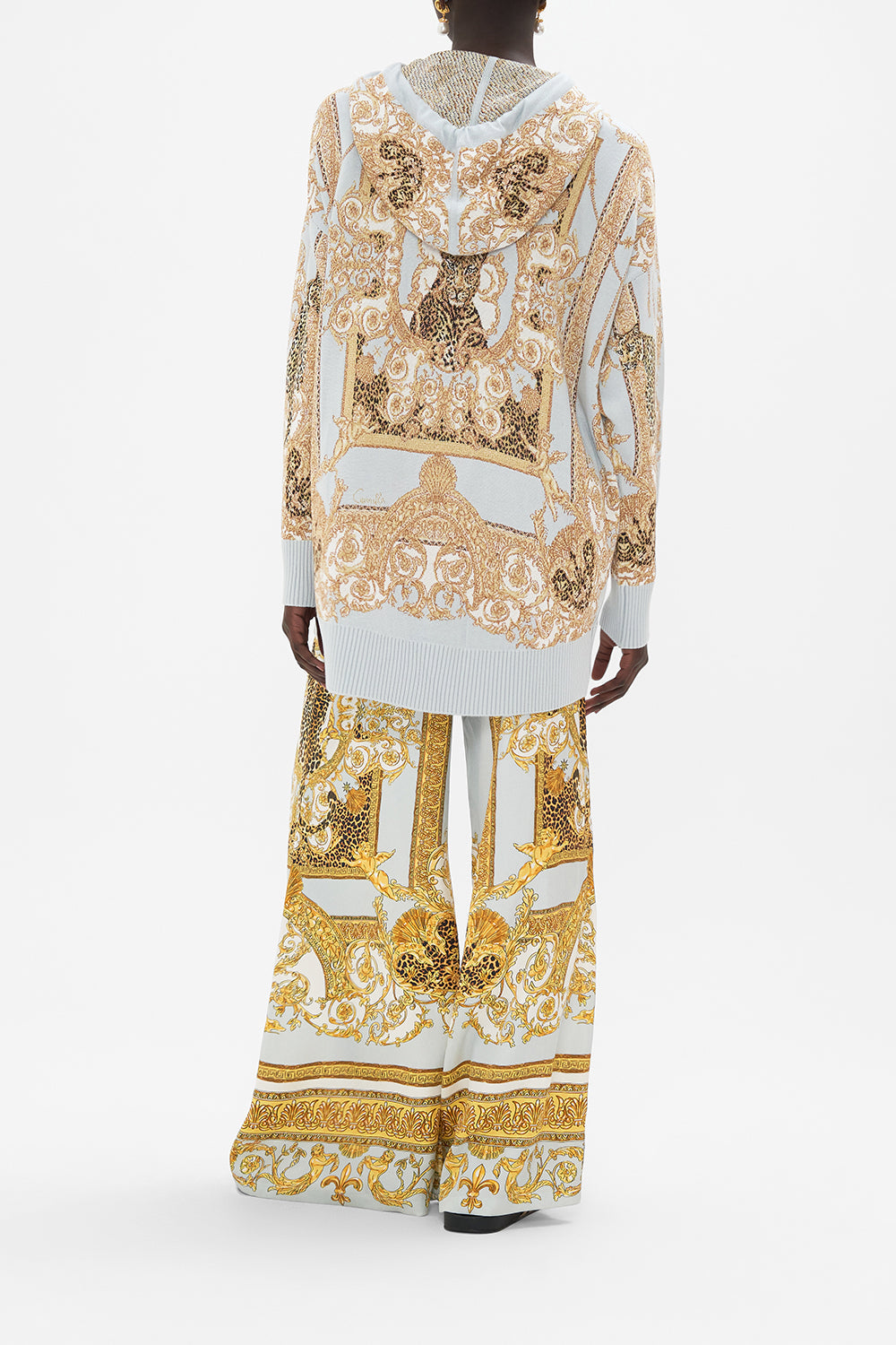 KNIT HOODIE PALAZZO PRIDE