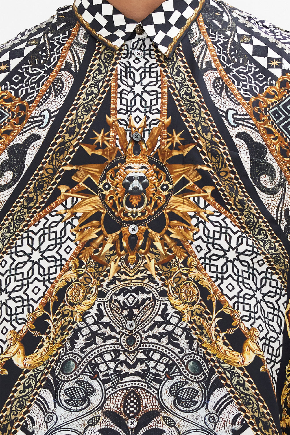 MENS OVERSIZED SHIRT LOOK UP TESORO