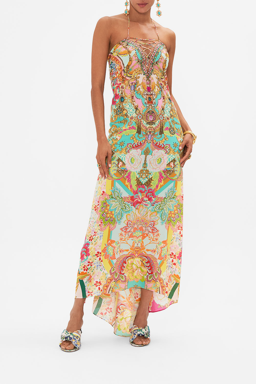 LACE UP KAFTAN AN ITALIAN WELCOME