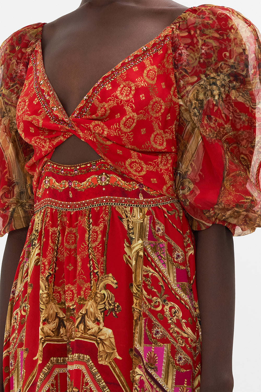 PUFF SLEEVE MINI DRESS SWEET SOPRANO