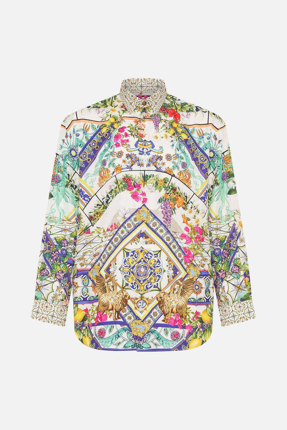 MENS OVERSIZED SHIRT AMALFI AMORE