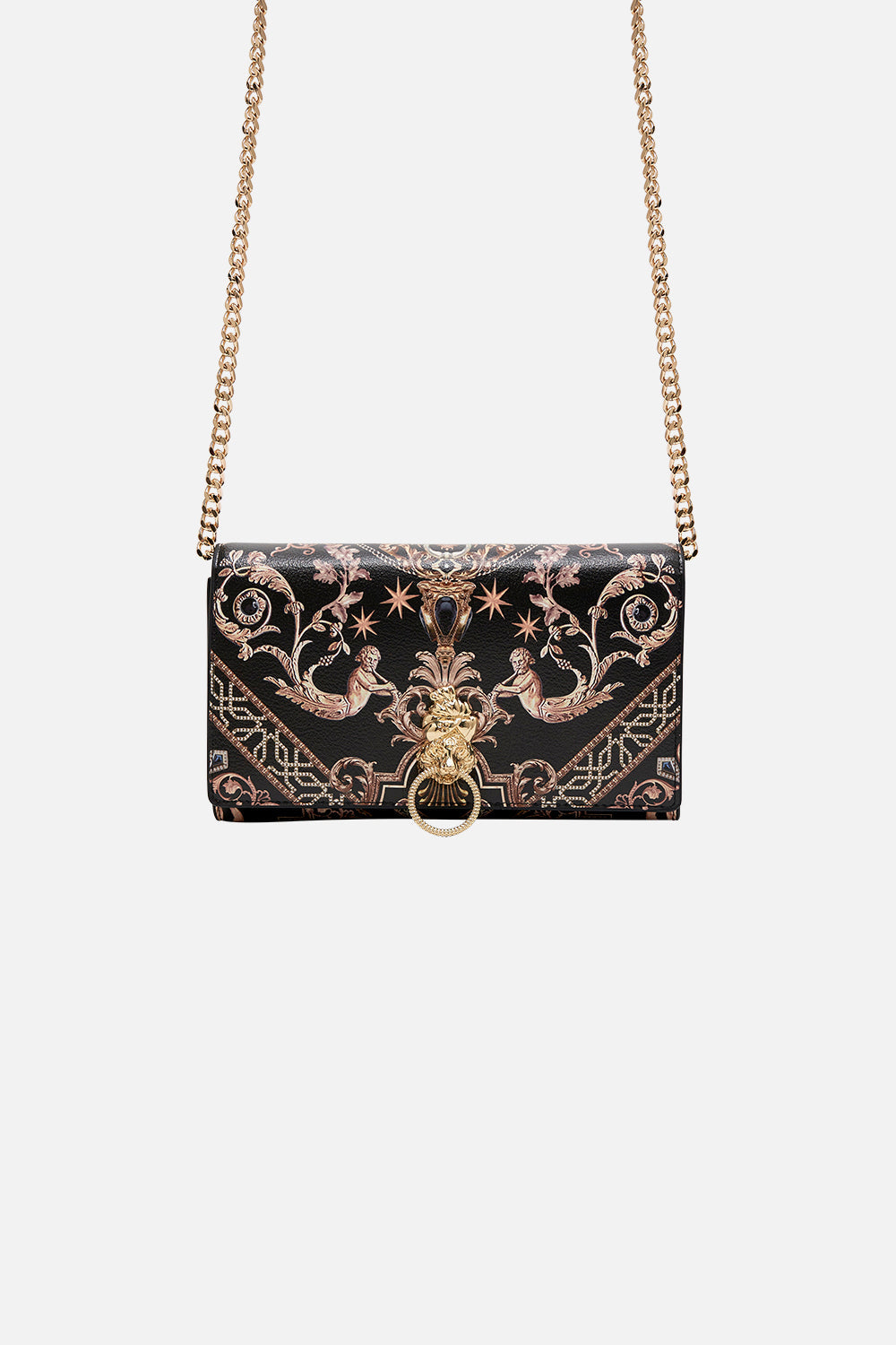 Product view of CAMILLA chain strap crossbody bag in Duomo Dynasty
