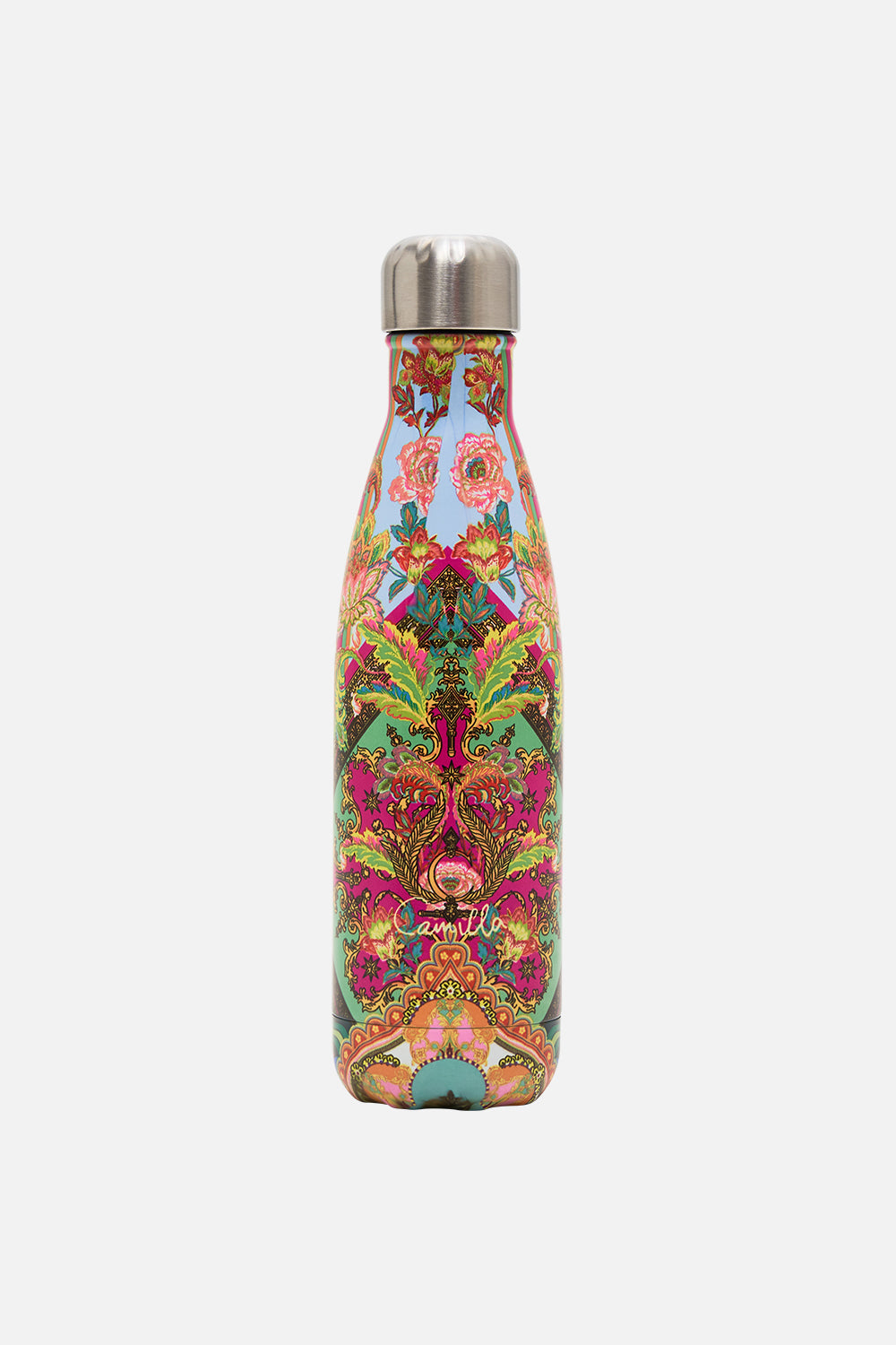 Product view of CAMILLA drink bottle in Ciao Bella print