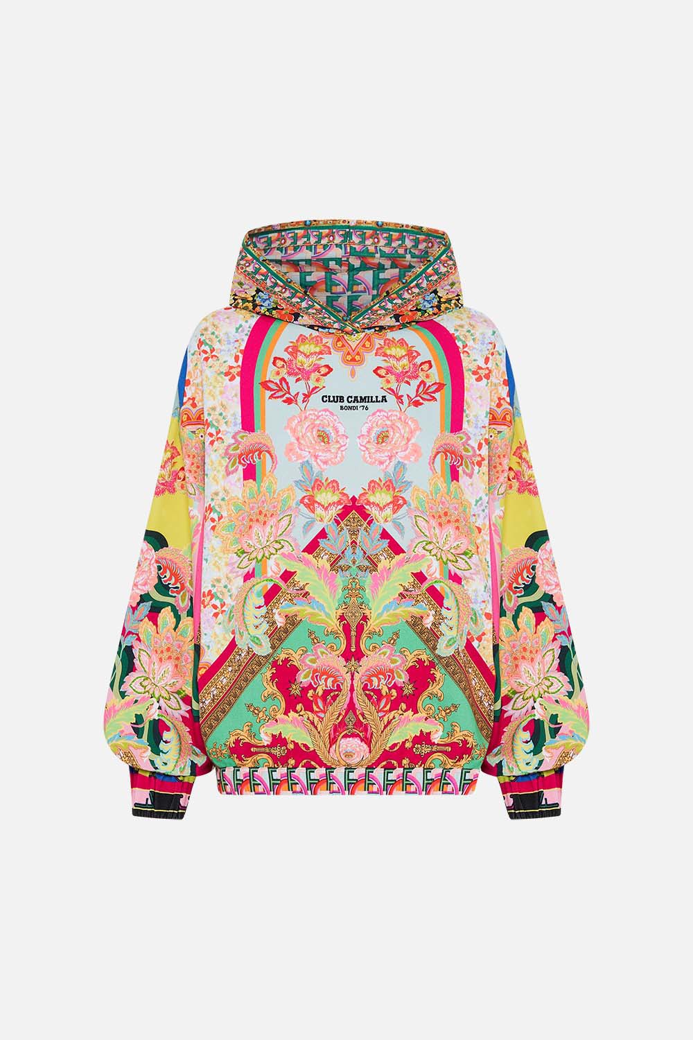 Product view of CAMILLA sweater in Ciao Bella print