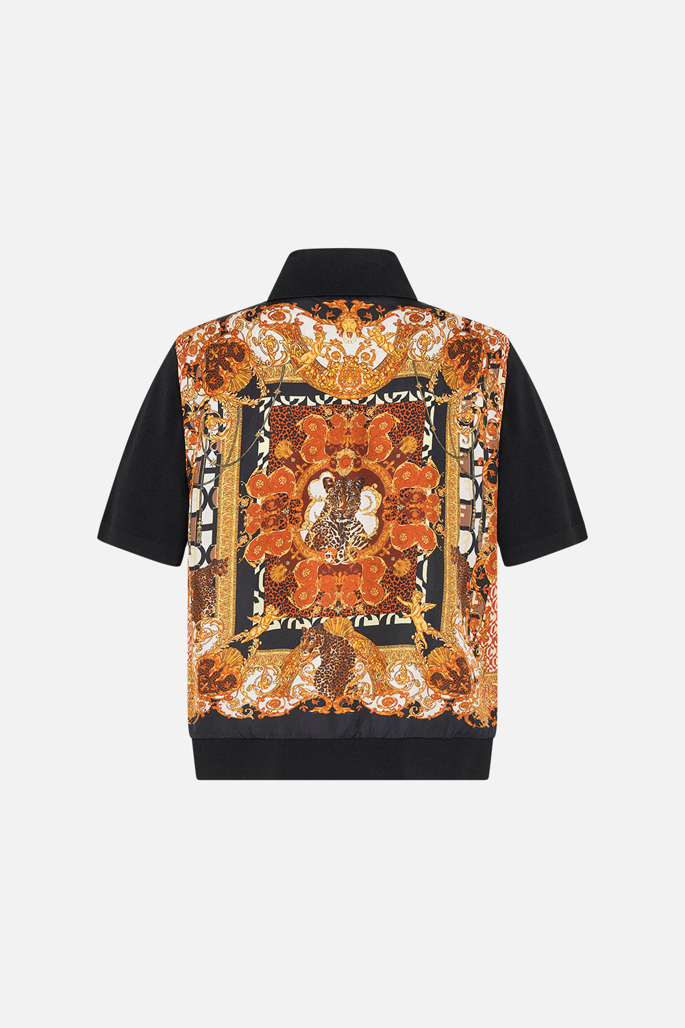 MEN'S KNIT SLEEVE SILK SHIRT FEELING FRESCO