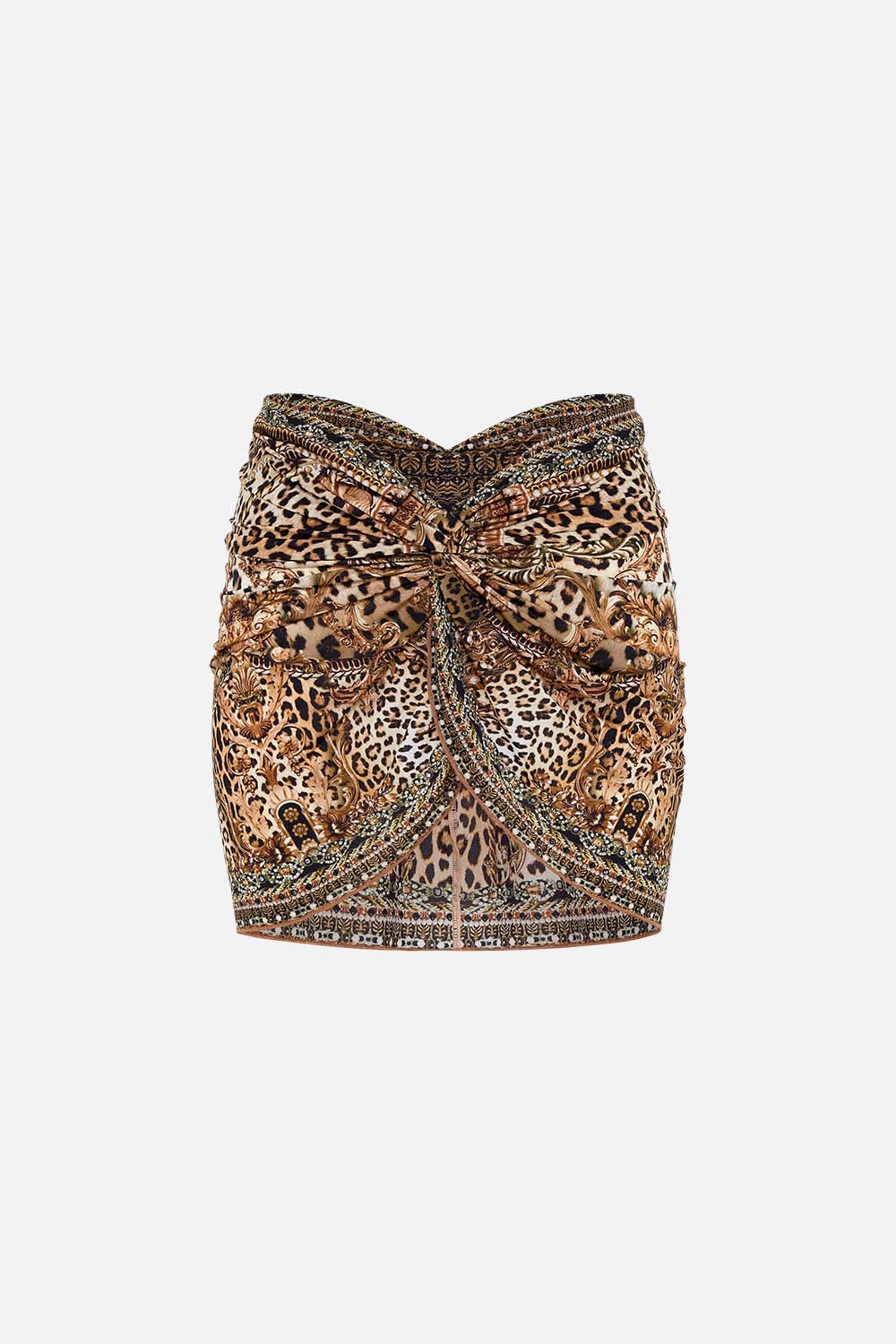 TWIST FRONT SHORT SKIRT STANDING OVATION