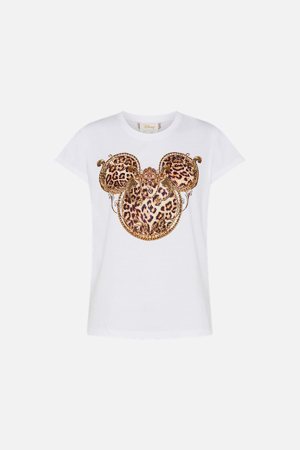 SLIM FIT ROUND NECK T-SHIRT MICKEY TAKES A TRIP
