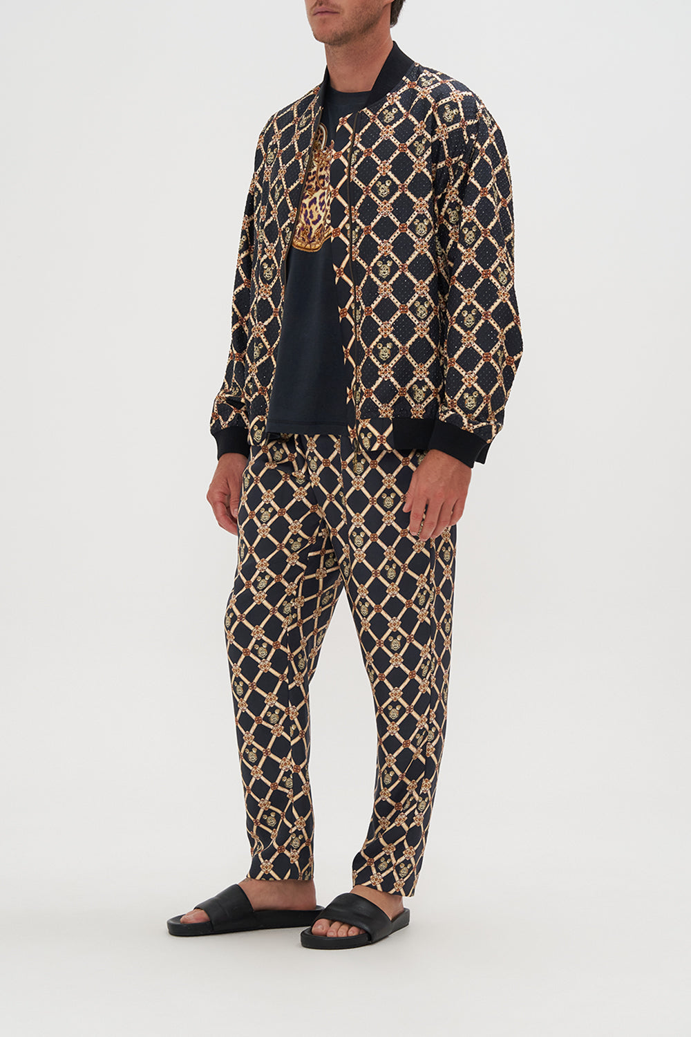 ZIP THROUGH BOMBER JACKET MICKEYS KINGDOM