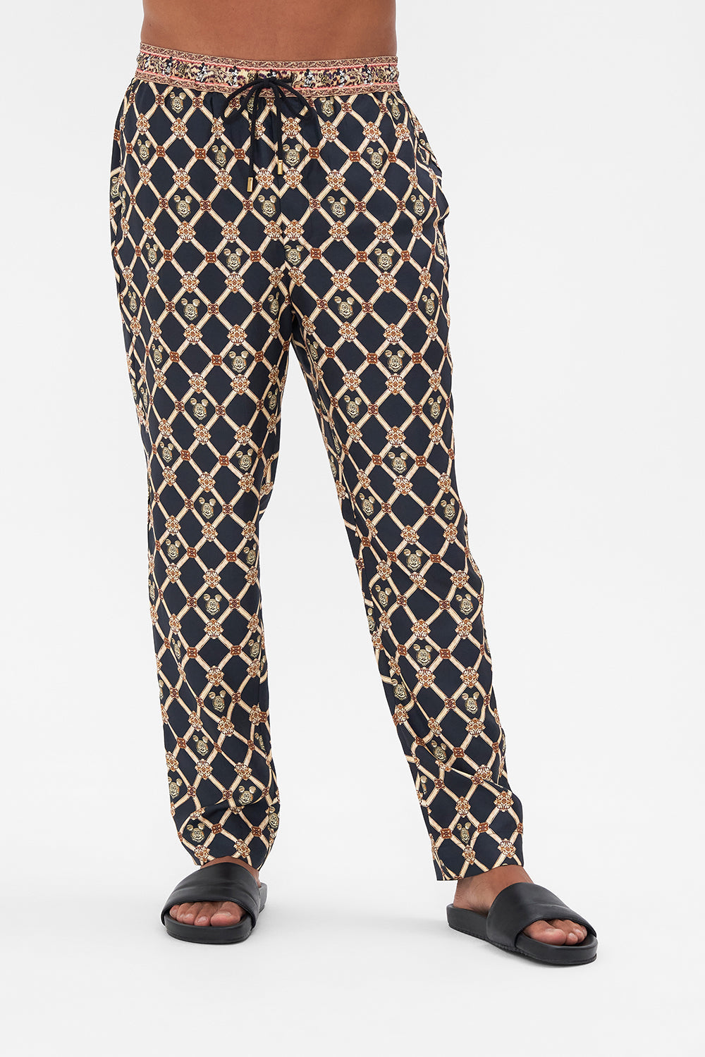 STRAIGHT LEG ELASTICATED WAIST PANT MAXIMUM MICKEY