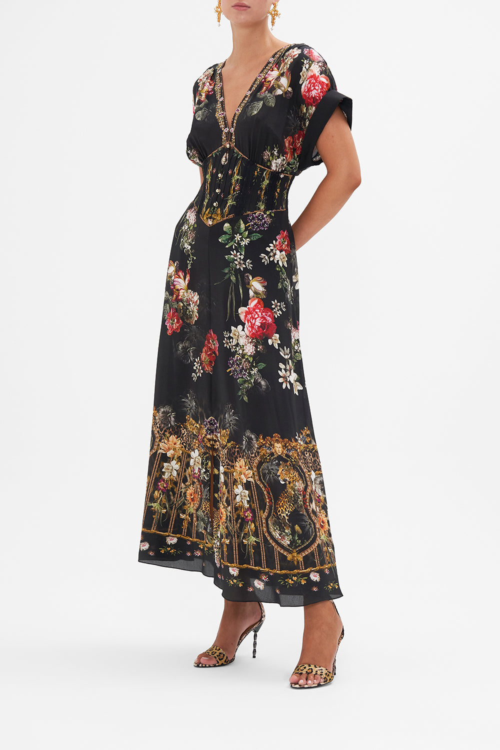 CORSET DETAIL DRESS A NIGHT AT THE OPERA