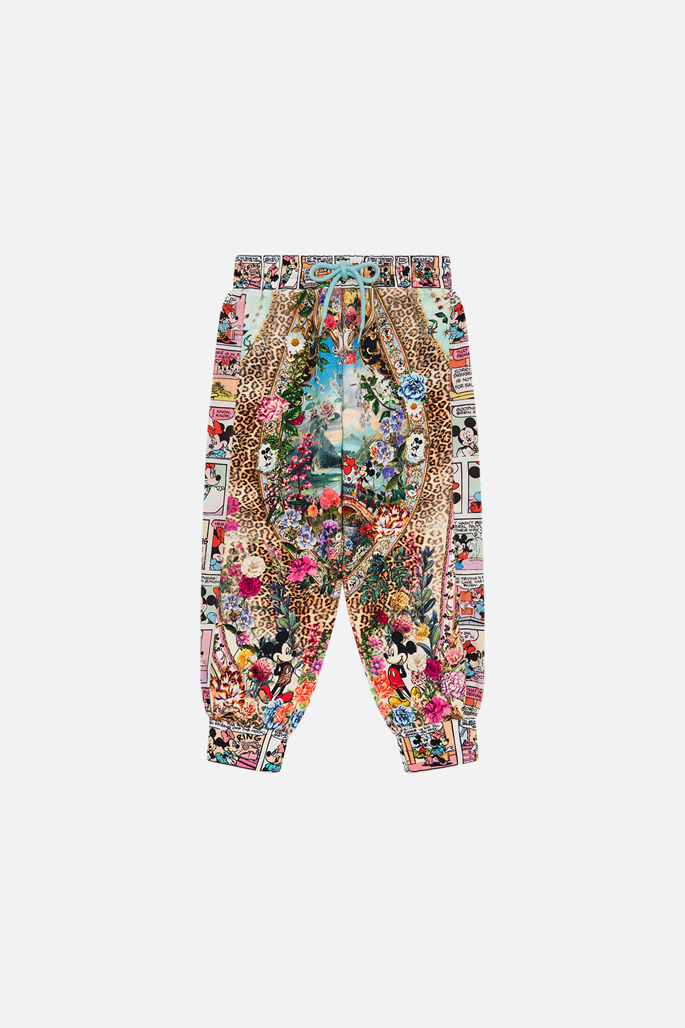 GIRLS TRACK PANT WITH CONTRAST STRIPE 12-14 MICKEY TAKES A TRIP