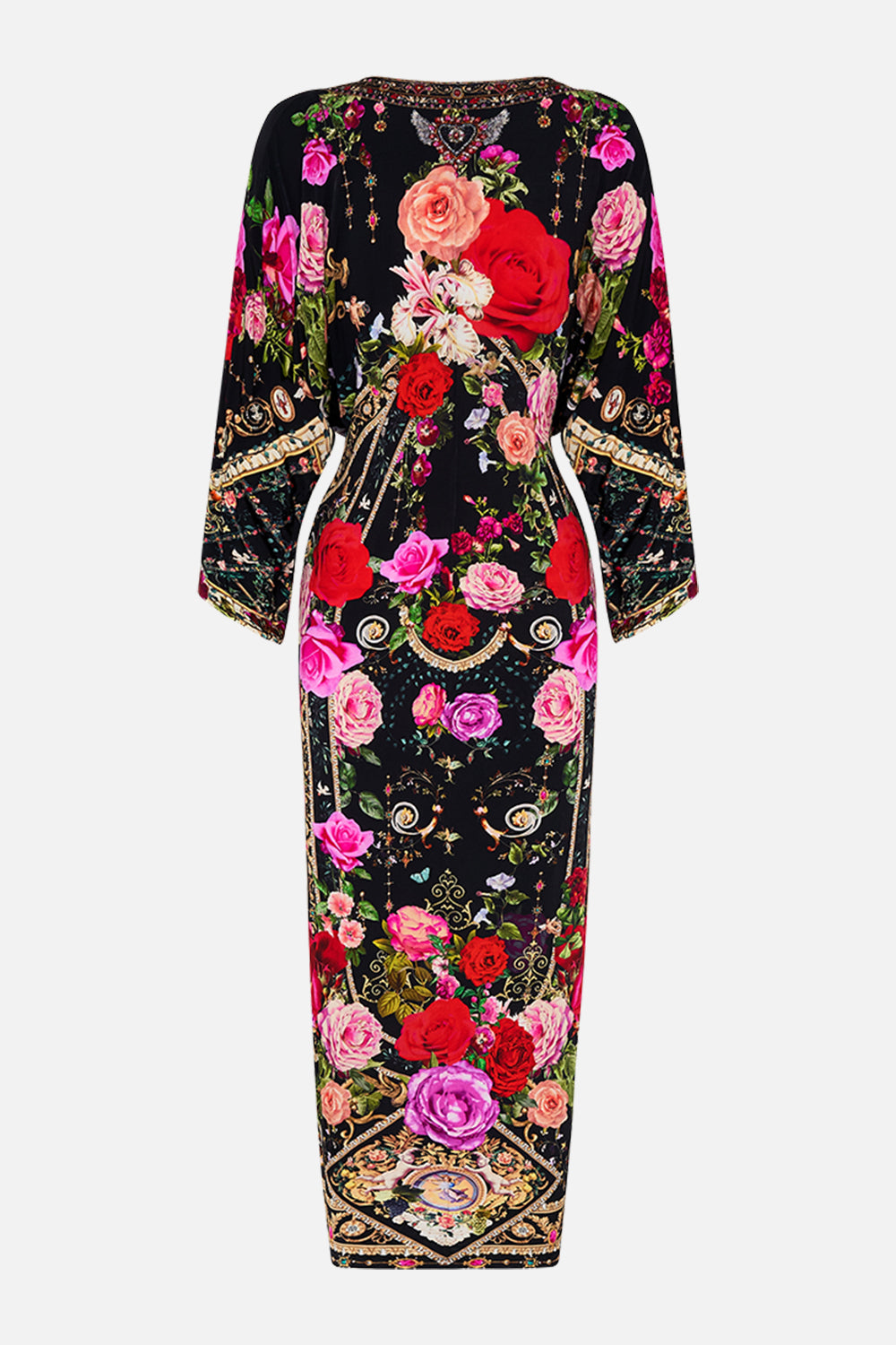 LONG SPLIT FRONT TWIST DRESS RESERVATION FOR LOVE