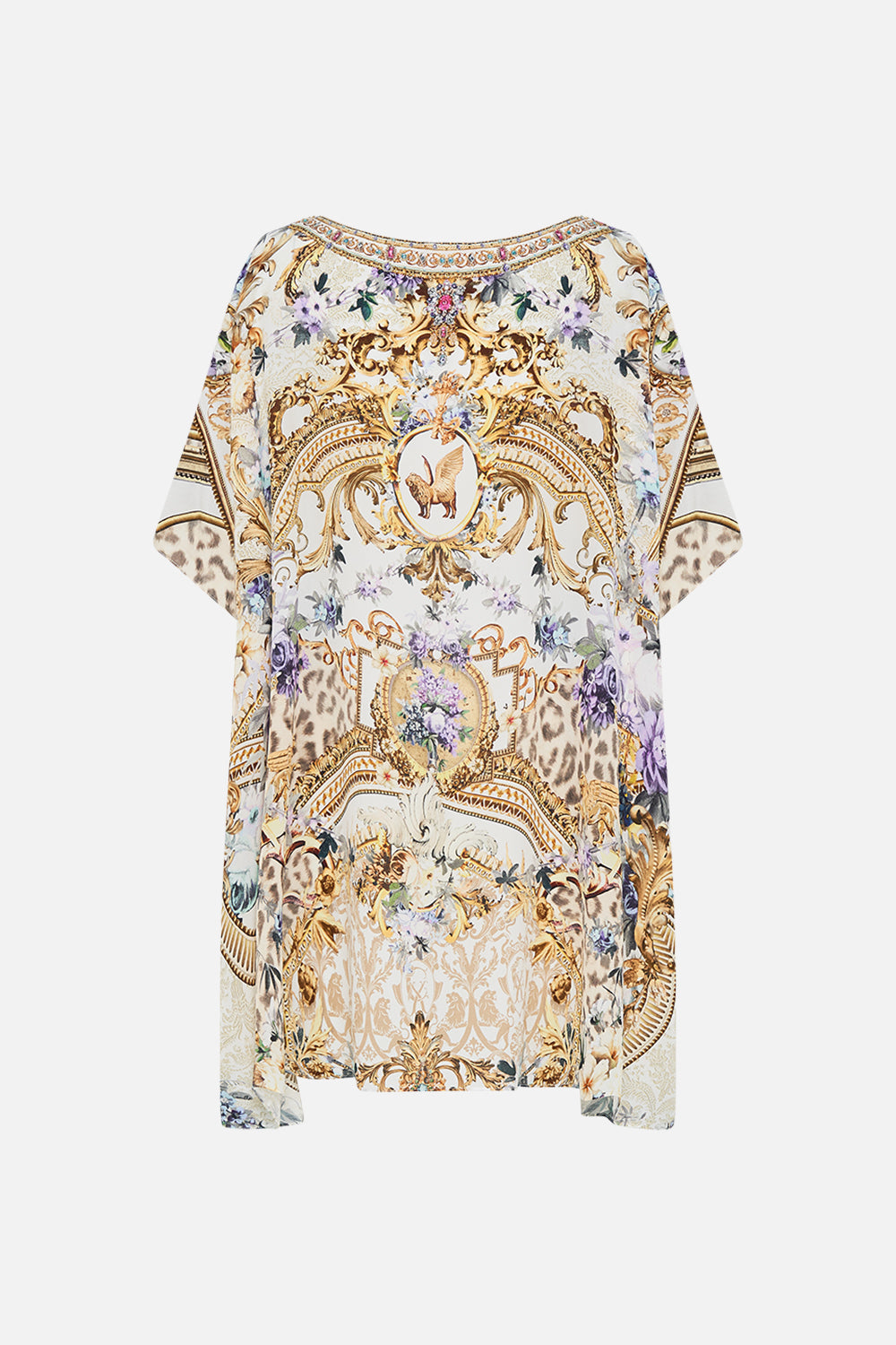 SHORT ROUND NECK KAFTAN PALAZZO PLAY DATE