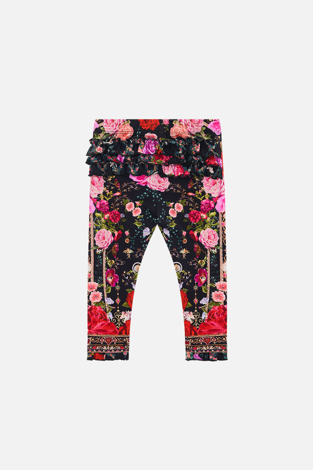 Product view of Milla By CAMILLA babies leggings in Reservation For Love print