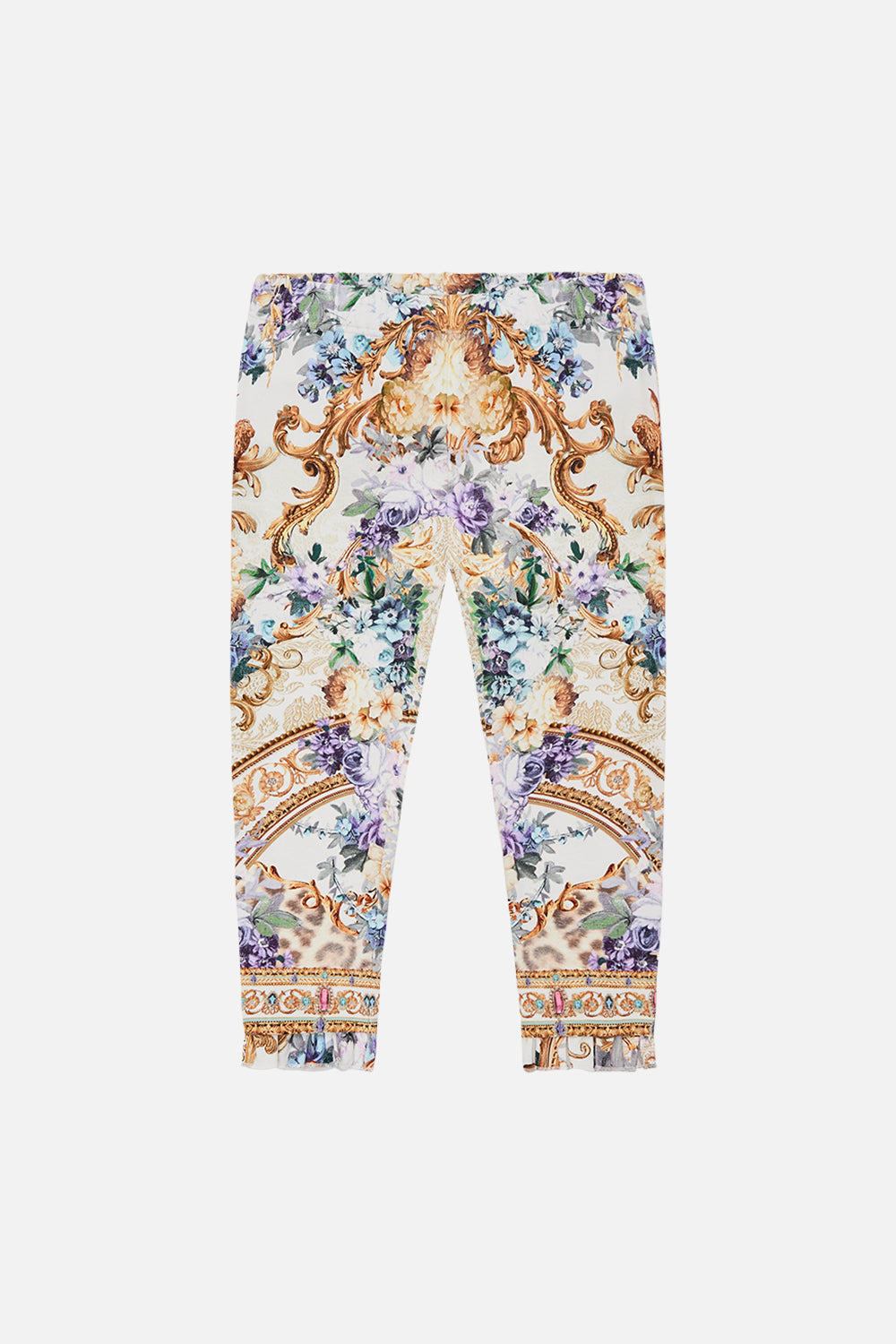 Product view of Milla By CAMILLA babies leggings in Palazzo Play Date print