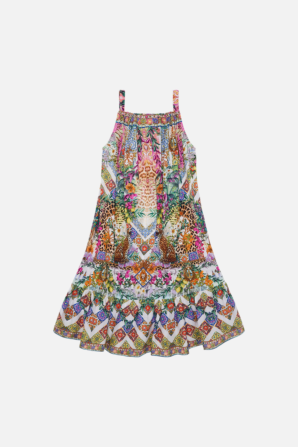 Milla By CAMILLA kids floral dress in Flowers Of Neptune print