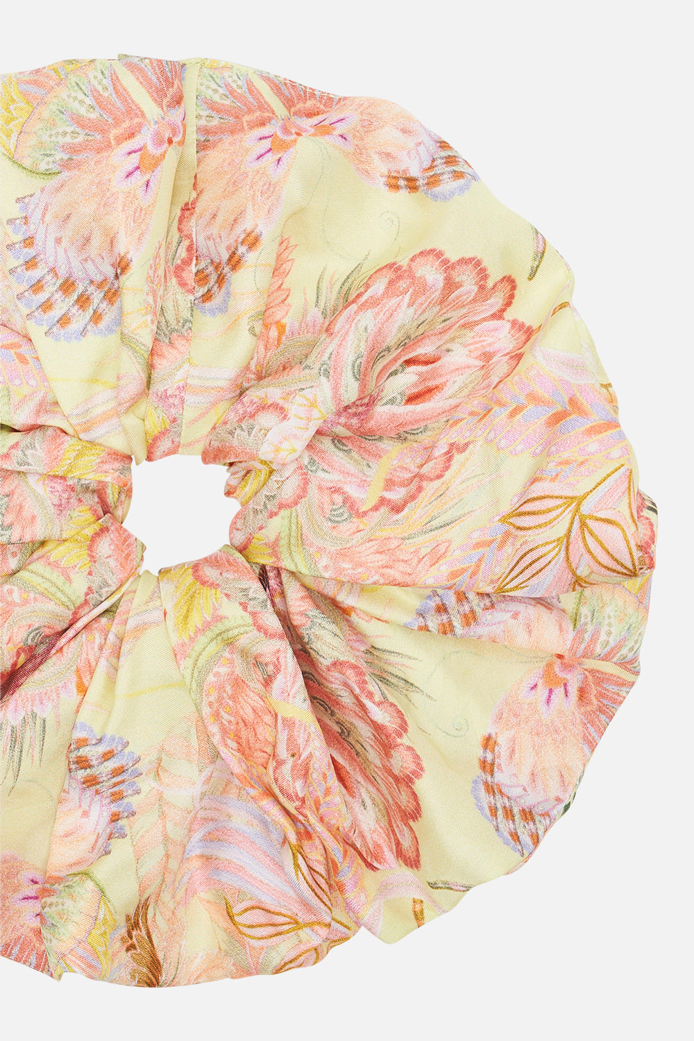 CAMILLA silk scrucnhie in Lady Of The Moon print