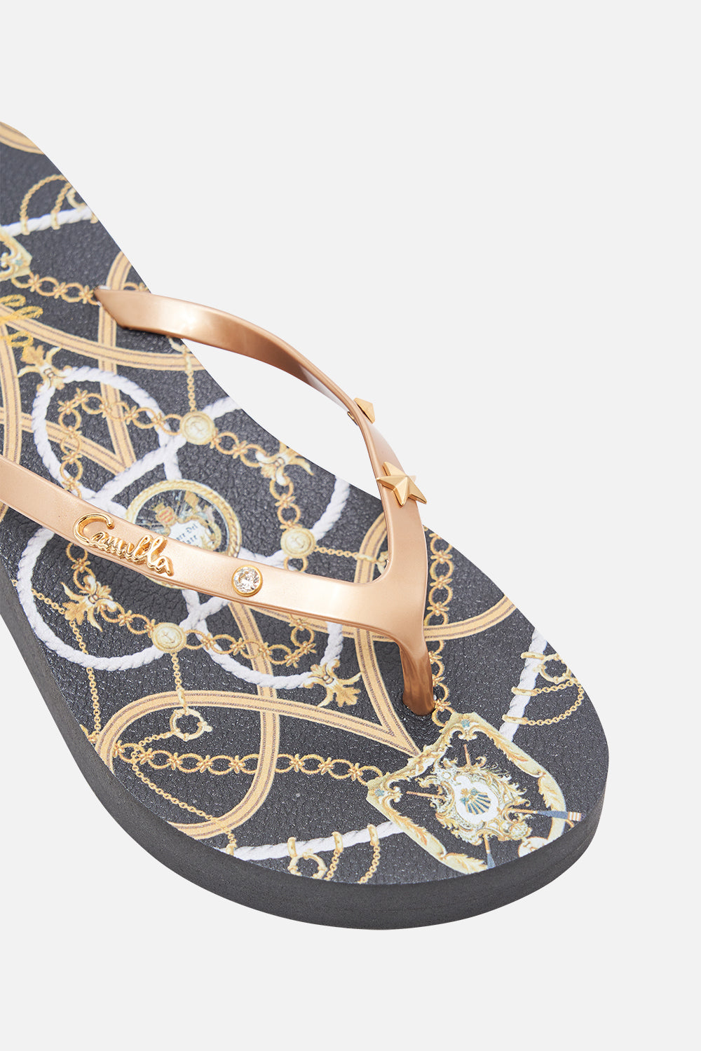 Product view of CAMILLA platform thngs in Reservation For Love print