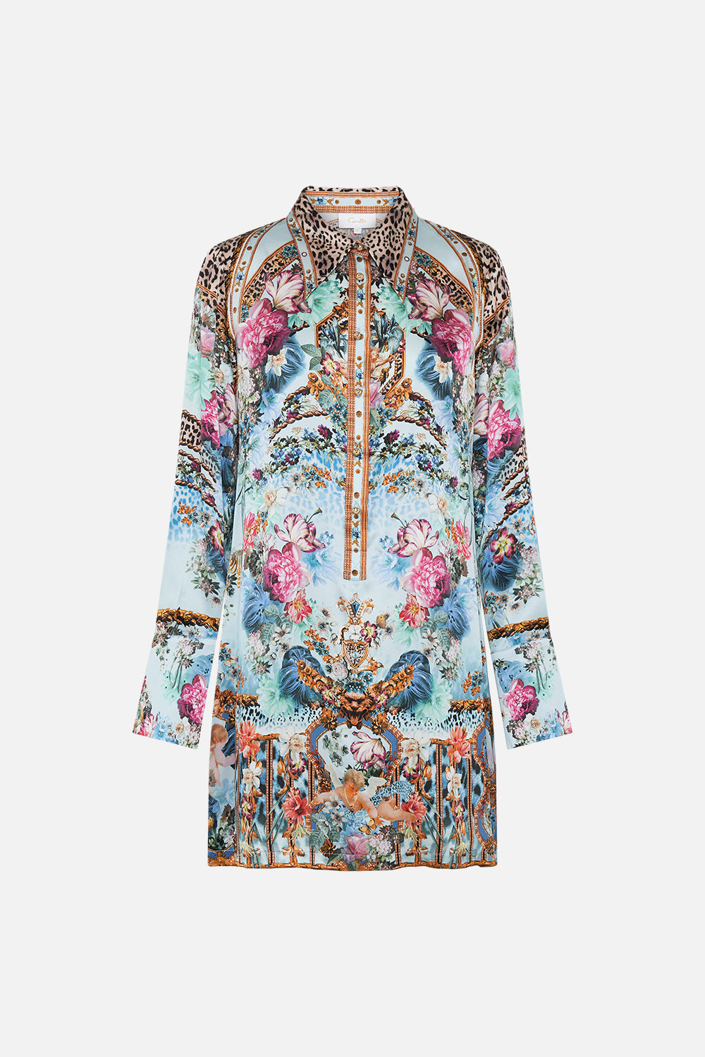 MINI SHIRT DRESS LETTERS TO LEO