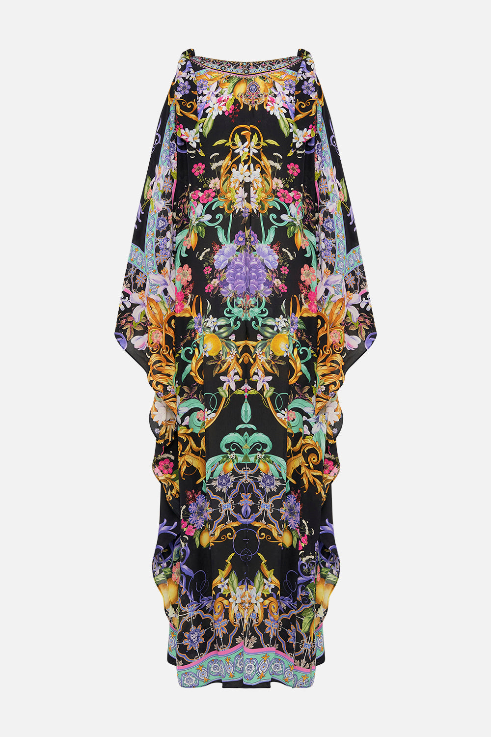 SCARF TIE KAFTAN MEET ME IN MARCHESA