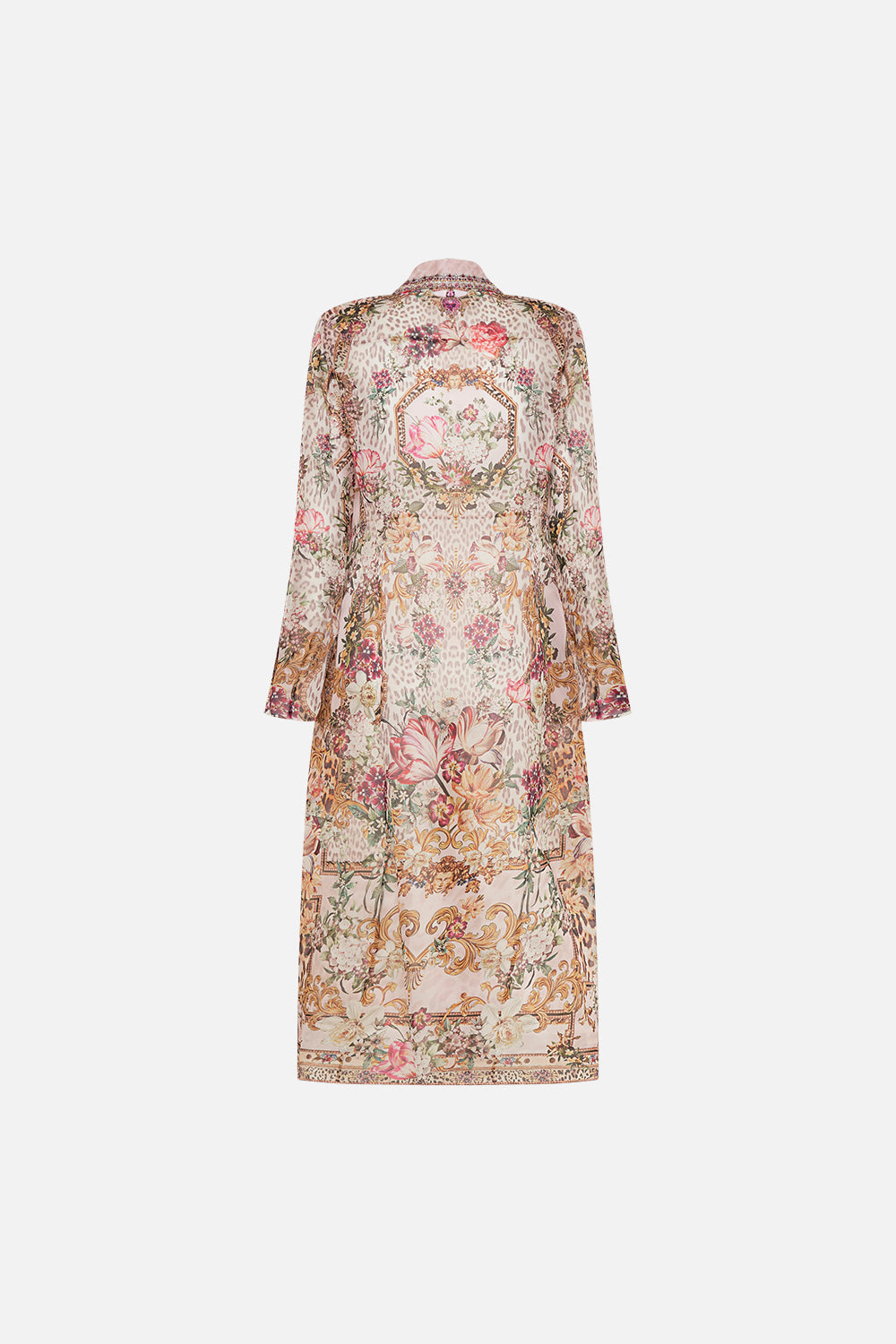 LONG BUTTON FRONT COAT BAMBINO BLISS