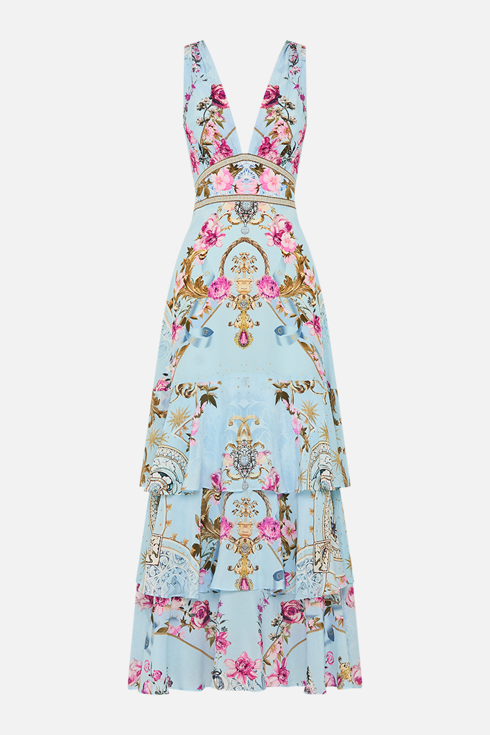 CAMILLA floral print dress in Down The Garden Path print