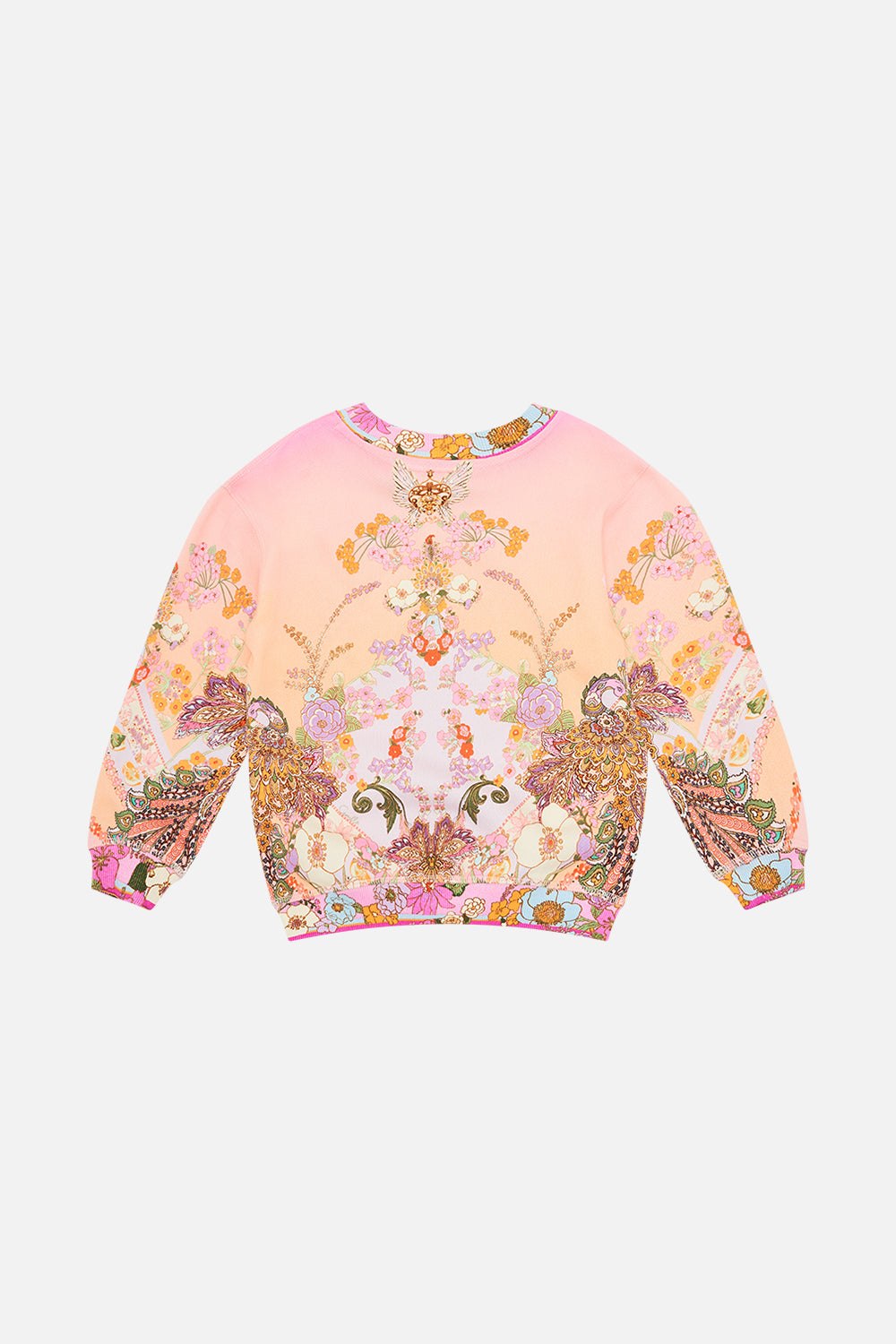 Milla by CAMILLA kids pink floral print jumper in Clever Clogs print