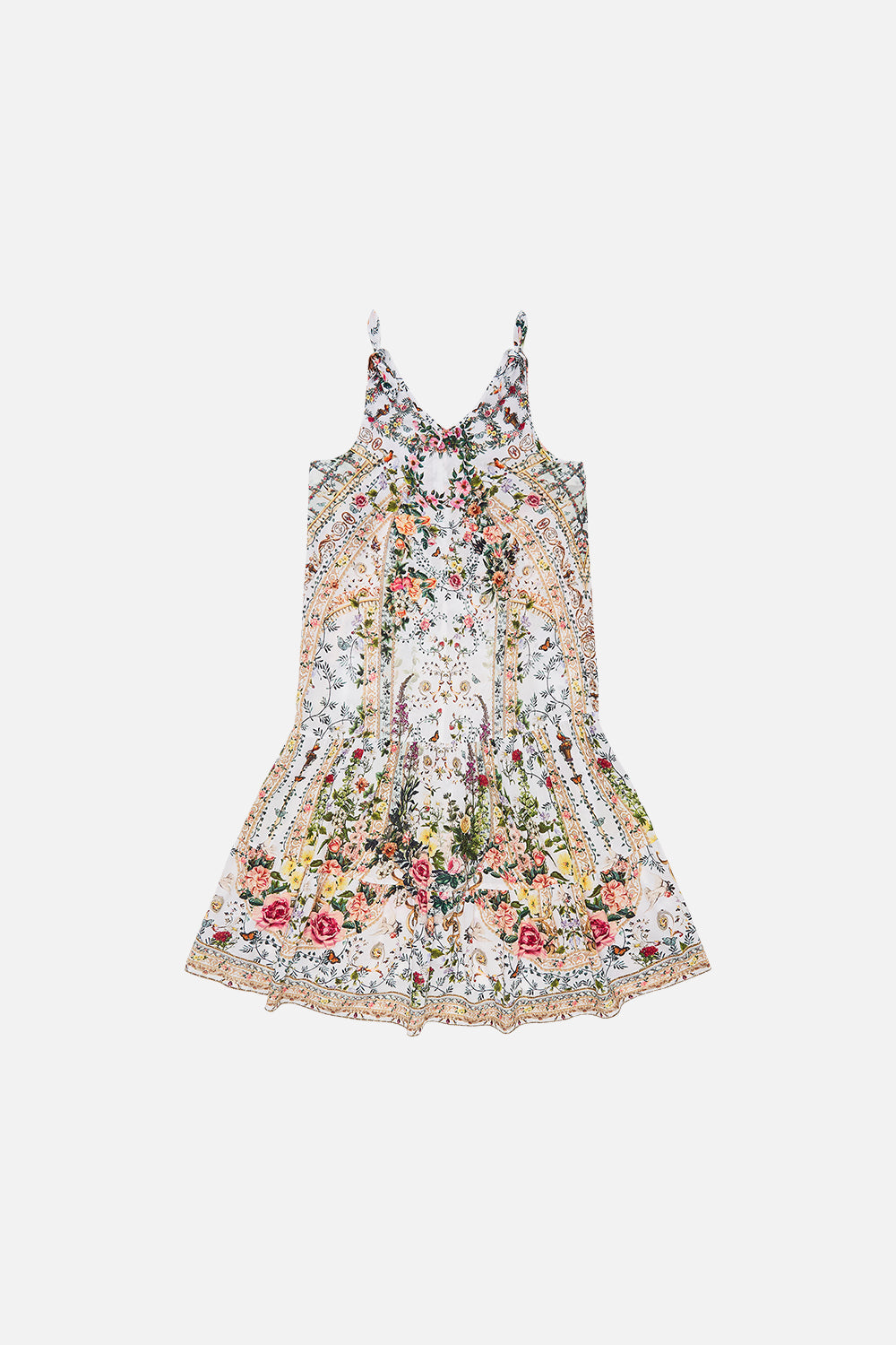 Back product image of Milla by CAMILLA kids floral dress in Renaissance Romance print