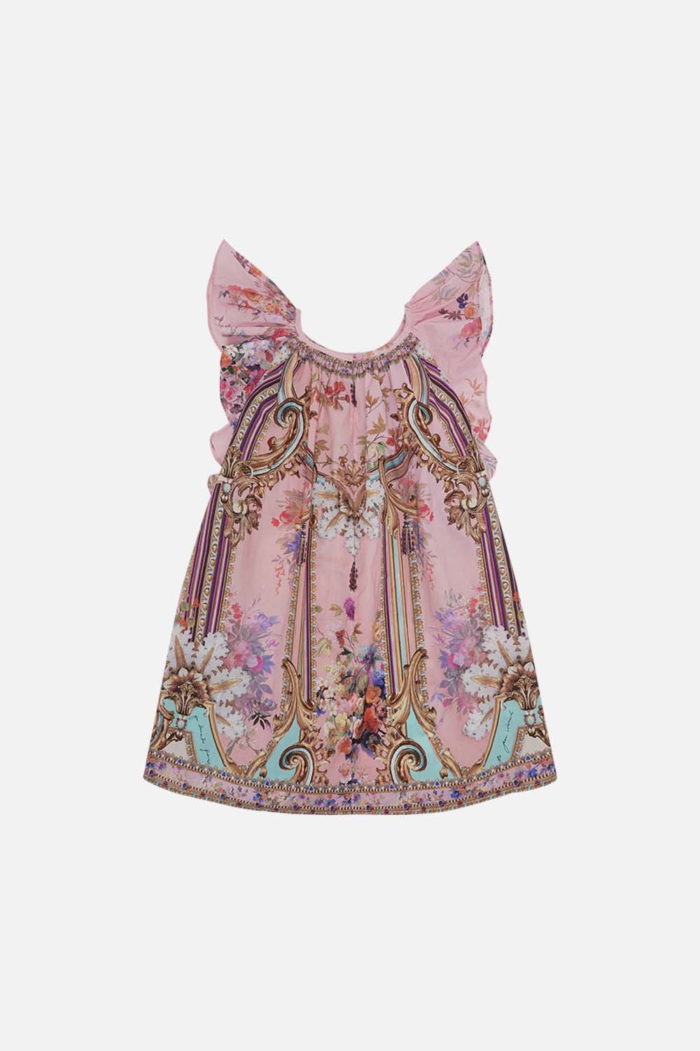 FRILL SLEEVE TOP 12-14 LETTERS FROM THE PINK ROOM