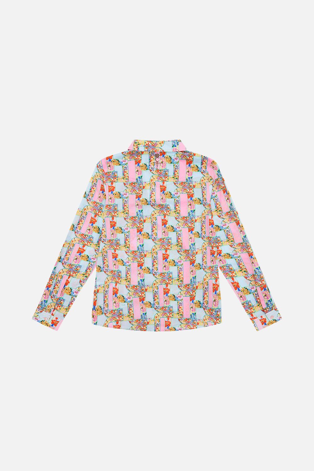 KIDS RELAXED BUTTON THROUGH SHIRT 12-14 AN ITALIAN WELCOME