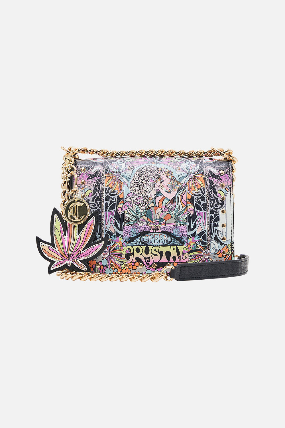 CAMILLA cross body bag in Day Trippin print
